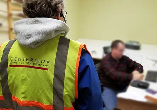 man in Centerline vest